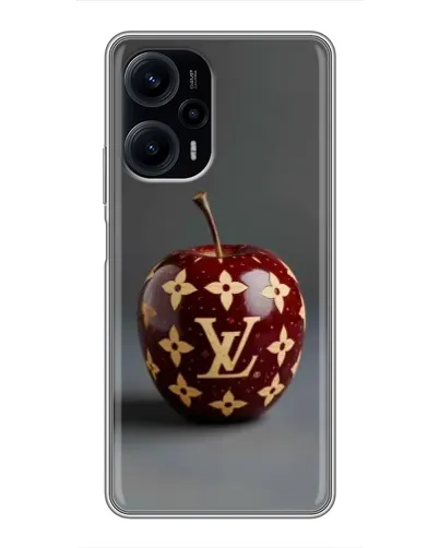Чохол для Xiaomi POCO F5 з картинкою «Червоне яблуко LV»
