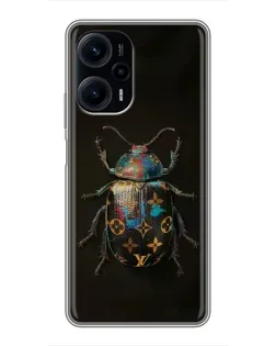 Чохол для Xiaomi POCO F5 з картинкою «LV — мармуровий принт»