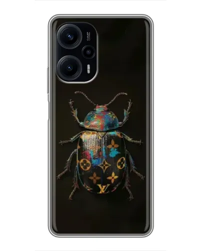 Чохол для Xiaomi POCO F5 з картинкою «LV — мармуровий принт»
