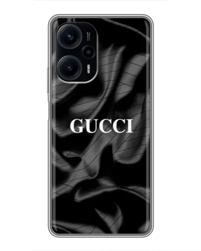 Чехол для Xiaomi POCO F5 с картинкой «Gucci — шелковые волны»