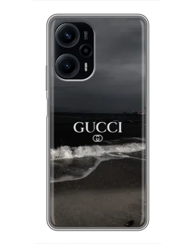 Чехол для Xiaomi POCO F5 с картинкой «Gucci — морской прибой»