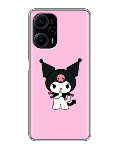 Чехол для Xiaomi POCO F5 с картинкой «Kuromi — розовая нежность» Чехол для Xiaomi POCO F5 с картинкой «Kuromi — розовая нежность»