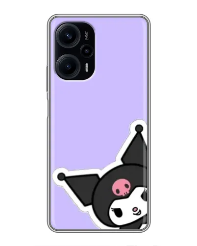 Чехол для Xiaomi POCO F5 с картинкой «Забавная Kuromi» Чехол для Xiaomi POCO F5 с картинкой «Забавная Kuromi»