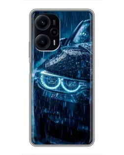 Чохол для Xiaomi POCO F5 з картинкою «BMW під дощем» Чохол для Xiaomi POCO F5 з картинкою «BMW під дощем»