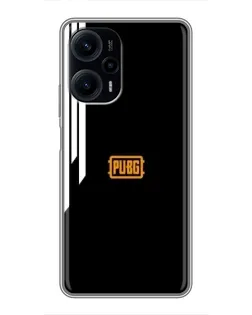 Чохол для Xiaomi POCO F5 з картинкою «PUBG — вертикальні лінії»