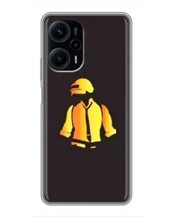 Чехол для Xiaomi POCO F5 с картинкой «Winner Winner — PUBG»