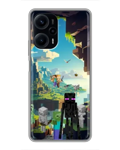 Чехол для Xiaomi POCO F5 с картинкой «Эндермен в лесу» Чехол для Xiaomi POCO F5 с картинкой «Эндермен в лесу»