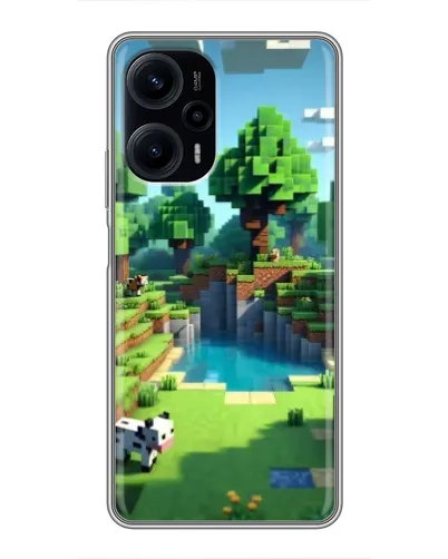Чехол для Xiaomi POCO F5 с картинкой «Minecraft летний день» Чехол для Xiaomi POCO F5 с картинкой «Minecraft летний день»
