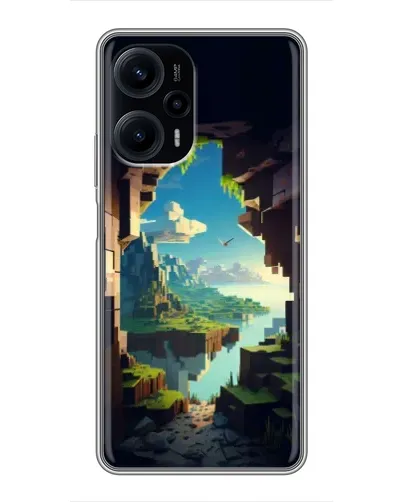 Чехол для Xiaomi POCO F5 с картинкой «Вид из пещеры» Чехол для Xiaomi POCO F5 с картинкой «Вид из пещеры»