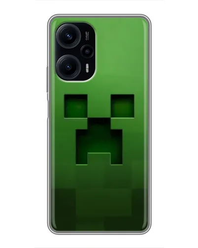 Чехол для Xiaomi POCO F5 с картинкой «Крипер микро-дизайн» Чехол для Xiaomi POCO F5 с картинкой «Крипер микро-дизайн»