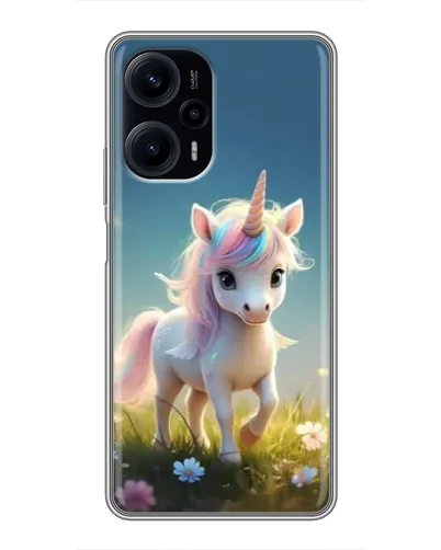Чехол для Xiaomi POCO F5 с картинкой «Единорог на поляне» Чехол для Xiaomi POCO F5 с картинкой «Единорог на поляне»