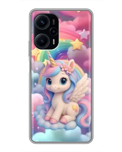 Чехол для Xiaomi POCO F5 с картинкой «Маленький единорог» Чехол для Xiaomi POCO F5 с картинкой «Маленький единорог»