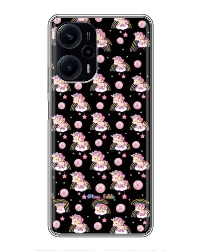 Чехол для Xiaomi POCO F5 с картинкой «Magic Unicorn паттерн» Чехол для Xiaomi POCO F5 с картинкой «Magic Unicorn паттерн»
