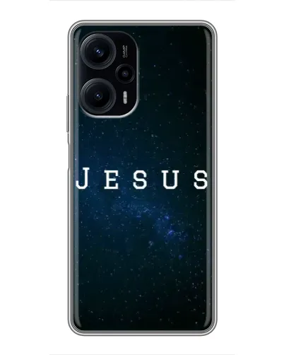 Чехол для Xiaomi POCO F5 с картинкой «Звездное небо Jesus» Чехол для Xiaomi POCO F5 с картинкой «Звездное небо Jesus»