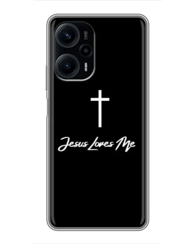 Чехол для Xiaomi POCO F5 с картинкой «Иисус любит тебя» Чехол для Xiaomi POCO F5 с картинкой «Иисус любит тебя»