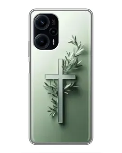Чехол для Xiaomi POCO F5 с картинкой «Оливковая ветвь» Чехол для Xiaomi POCO F5 с картинкой «Оливковая ветвь»