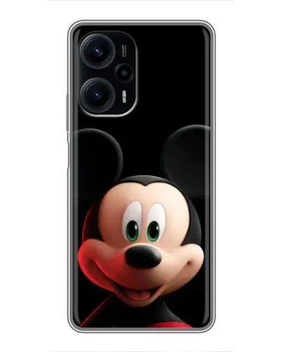 Чохол для Xiaomi POCO F5 з картинкою «Усміхнений Міккі Маус»