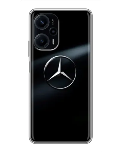 Чехол для Xiaomi POCO F5 с картинкой «Mercedes на металле» Чехол для Xiaomi POCO F5 с картинкой «Mercedes на металле»