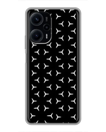 Чехол для Xiaomi POCO F5 с картинкой «Mercedes паттерн звезд» Чехол для Xiaomi POCO F5 с картинкой «Mercedes паттерн звезд»
