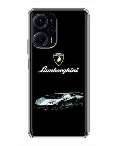 Чехол для Xiaomi POCO F5 с картинкой «Логотип Lamborghini классика» Чехол для Xiaomi POCO F5 с картинкой «Логотип Lamborghini классика»