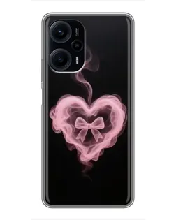 Чохол для Xiaomi POCO F5 з картинкою «Димчасте серце»