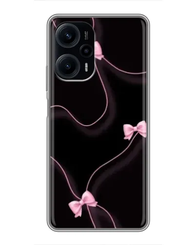 Чехол для Xiaomi POCO F5 с картинкой «Розовые ленты» Чехол для Xiaomi POCO F5 с картинкой «Розовые ленты»