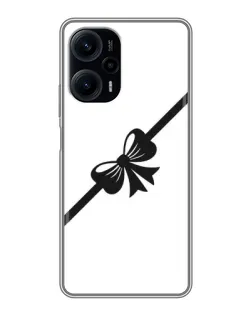 Чехол для Xiaomi POCO F5 с картинкой «Диагональный бант»