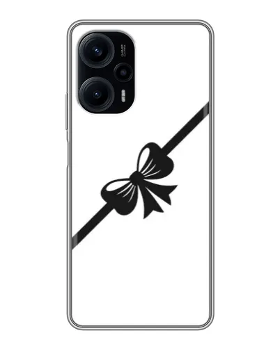Чехол для Xiaomi POCO F5 с картинкой «Диагональный бант» Чехол для Xiaomi POCO F5 с картинкой «Диагональный бант»