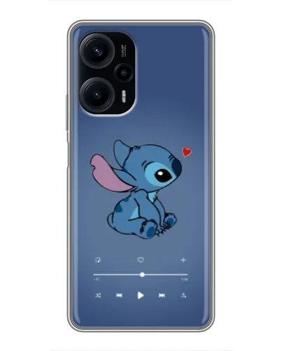 Чехол для Xiaomi POCO F5 с картинкой «Музыкальный Stitch» Чехол для Xiaomi POCO F5 с картинкой «Музыкальный Stitch»
