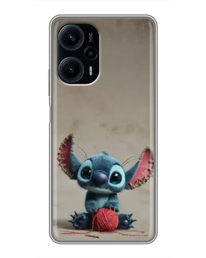 Чехол для Xiaomi POCO F5 с картинкой «Стич на коричневом фоне» Чехол для Xiaomi POCO F5 с картинкой «Стич на коричневом фоне»