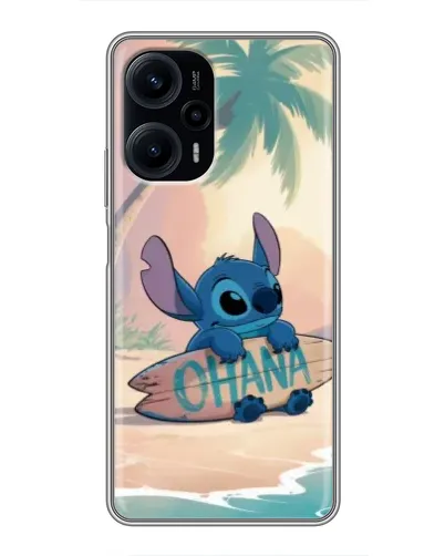Чехол для Xiaomi POCO F5 с картинкой «Стич на серфе» Чехол для Xiaomi POCO F5 с картинкой «Стич на серфе»
