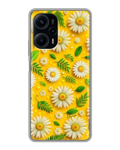 Чехол для Xiaomi POCO F5 с картинкой «Ромашковое солнце»