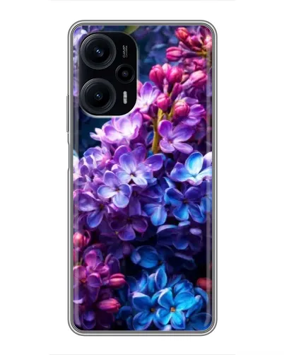 Чехол для Xiaomi POCO F5 с картинкой «Сиреневый цвет»