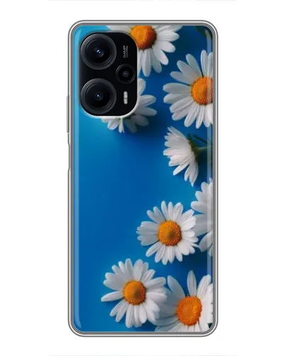 Чехол для Xiaomi POCO F5 с картинкой «Белоснежные маргаритки»