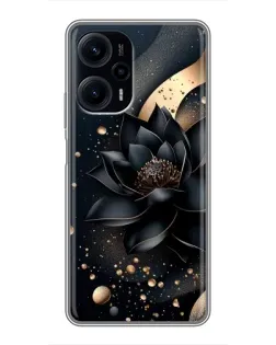 Чехол для Xiaomi POCO F5 с картинкой «Черный лотос» Чехол для Xiaomi POCO F5 с картинкой «Черный лотос»