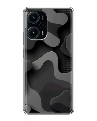 Чехол для Xiaomi POCO F5 с картинкой «Темный абстрактный камуфляж» Чехол для Xiaomi POCO F5 с картинкой «Темный абстрактный камуфляж»