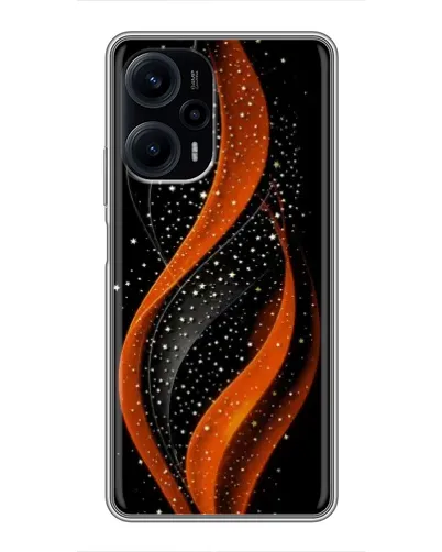 Чехол для Xiaomi POCO F5 с картинкой «Огненная звездная волна» Чехол для Xiaomi POCO F5 с картинкой «Огненная звездная волна»