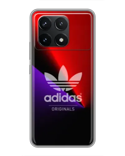 Чехол для Xiaomi POCO F6 Pro с картинкой «Adidas Red Neon» Чехол для Xiaomi POCO F6 Pro с картинкой «Adidas Red Neon»