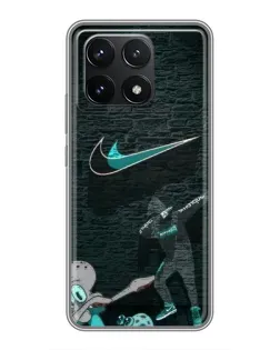 Чехол для Xiaomi POCO F6 Pro с картинкой «Спортивный арт Nike» Чехол для Xiaomi POCO F6 Pro с картинкой «Спортивный арт Nike»