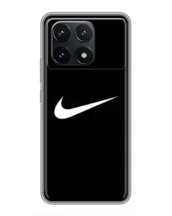Чохол для Xiaomi POCO F6 Pro з картинкою «Мінімалістичний Найк»