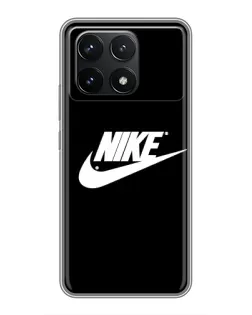 Чохол для Xiaomi POCO F6 Pro з картинкою «Мазки фарби Nike»