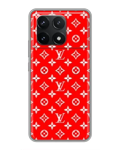 Чехол для Xiaomi POCO F6 Pro с картинкой «Яркий паттерн LV» Чехол для Xiaomi POCO F6 Pro с картинкой «Яркий паттерн LV»