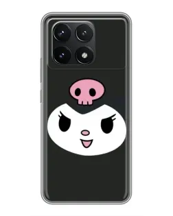 Чехол для Xiaomi POCO F6 Pro с картинкой «Большая мордочка Куроми» Чехол для Xiaomi POCO F6 Pro с картинкой «Большая мордочка Куроми»