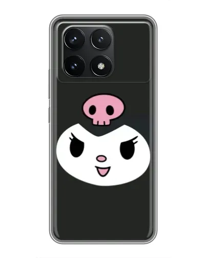 Чехол для Xiaomi POCO F6 Pro с картинкой «Большая мордочка Куроми» Чехол для Xiaomi POCO F6 Pro с картинкой «Большая мордочка Куроми»
