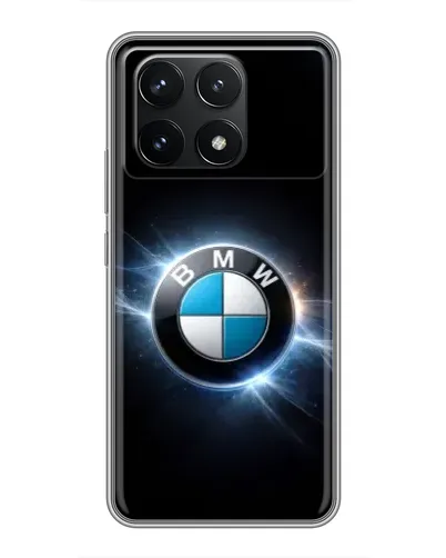 Чехол для Xiaomi POCO F6 Pro с картинкой «BMW — неоновое сияние» Чехол для Xiaomi POCO F6 Pro с картинкой «BMW — неоновое сияние»