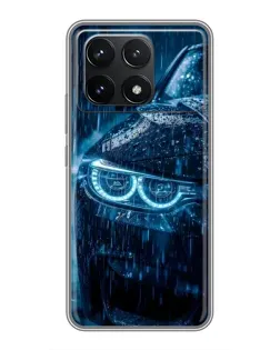 Чохол для Xiaomi POCO F6 Pro з картинкою «BMW під дощем»