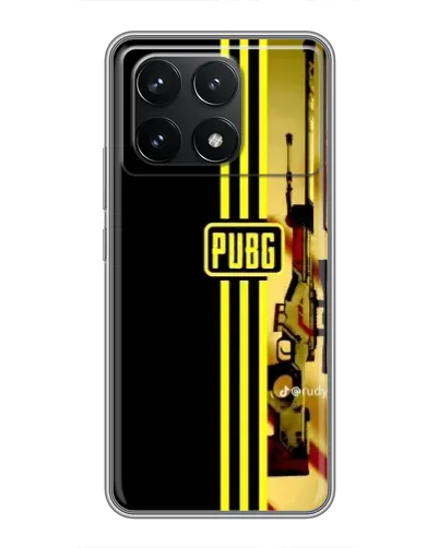Чехол для Xiaomi POCO F6 Pro с картинкой «PUBG — камуфляжный шлем» Чехол для Xiaomi POCO F6 Pro с картинкой «PUBG — камуфляжный шлем»