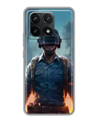 Чехол для Xiaomi POCO F6 Pro с картинкой «PUBG — реалистичный герой» Чехол для Xiaomi POCO F6 Pro с картинкой «PUBG — реалистичный герой»