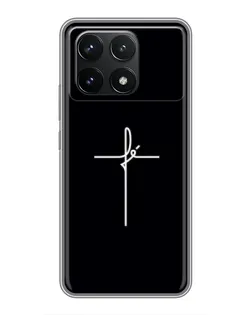 Чохол для Xiaomi POCO F6 Pro з картинкою «Тонкий хрест» Чохол для Xiaomi POCO F6 Pro з картинкою «Тонкий хрест»