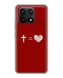 Чохол для Xiaomi POCO F6 Pro з картинкою «Рівняння любові» Чохол для Xiaomi POCO F6 Pro з картинкою «Рівняння любові»